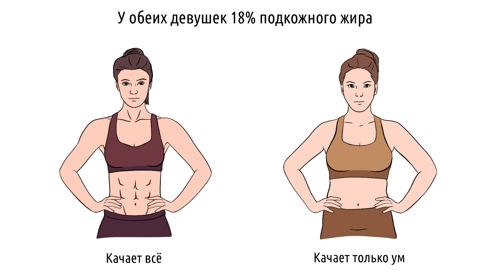 Красивый пресс: упражнения для женщин &ndash; 1
